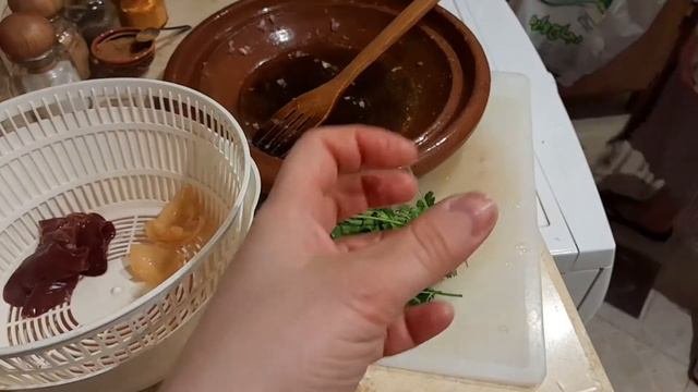 Марроканская курица с лимоном и оливками с Дуняшей.Сибирская арабка 🐫  #кувейт #работазаграницей