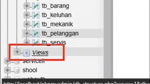 Tutorial Query Create View (phpMyAdmin)