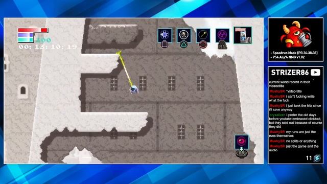 Axiom Verge 2 (Any% Glitchless) Speedrun PB [26:34:01 IGT]