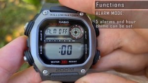 Casio DW-291H HD (Heavy Duty) lineup watch review #261 #gedmislaguna #casio #casiowatch