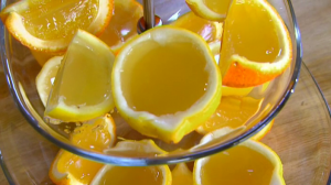 Рецепт желе в формочках из лимона