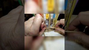 Сухарница. Столбики с накидом.