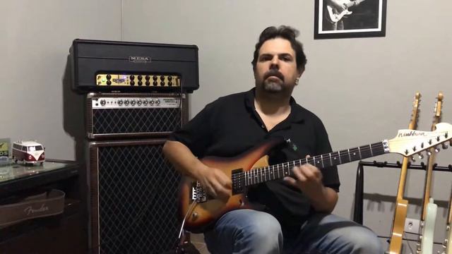 Mesa Stiletto Ace Clean + Xotic BB pre Amp + Washburn N4 смотреть онлайн