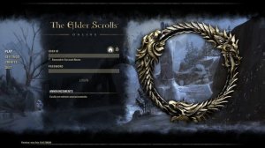 Elder Scrolls Online - Main Menu & Soundtrack (30 min)