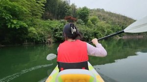 浙江杭州 石扶梯水库 皮划艇 Kayak Zhejiang Hangzhou China