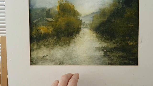 Fort Augustus watercolour painting смотреть онлайн