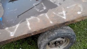 Самодельный прицеп к минитрактору. Часть 2.
