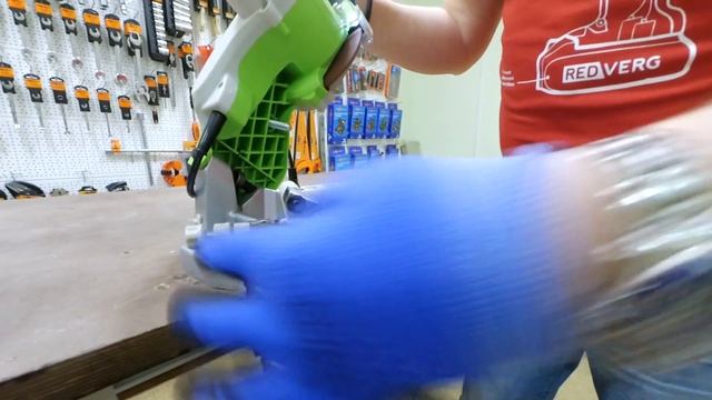 Как заточить цепь бензопилы своими руками на станке RedVerg RD-CS100 видео инструкция
