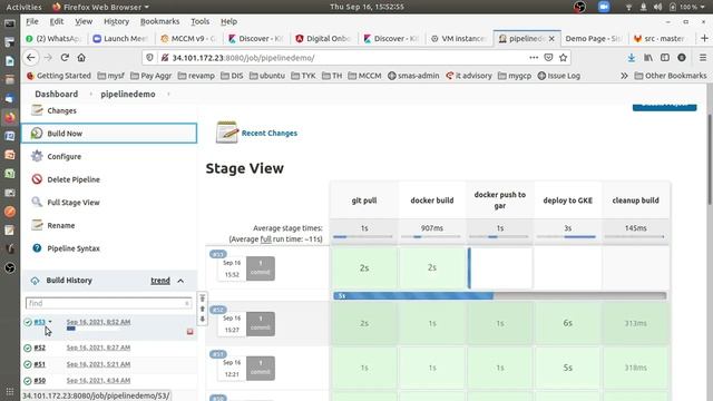 CI/CD WITH JENKINS, DEMO AUTOMATIC DEPLOYMENT GITLAB TO GKE смотреть онлайн