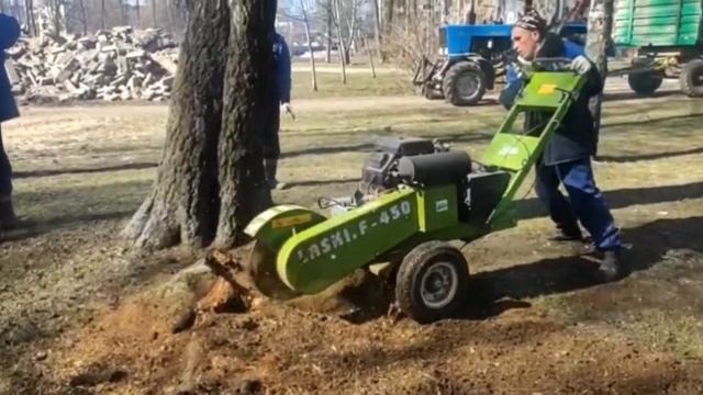 Аренда измельчителя пней Laski F450 | Аренда станков