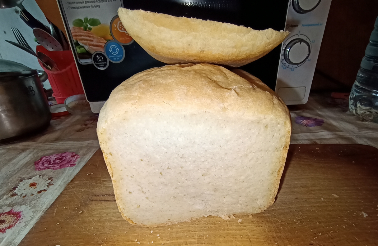 Удачный хлеб в хлебопечке oursson 1023 . Рецепт выпечки