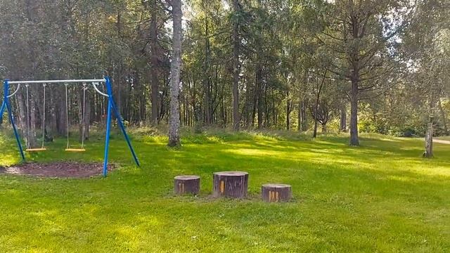 Estonia.Гуляем с ребёнком в лесопарке Маарду.We walk with the child in the Maardu forest park. смотреть онлайн