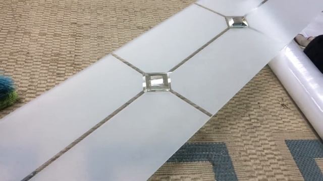 Фацетный витраж Работа с UF клеем и молдингом смотреть онлайн