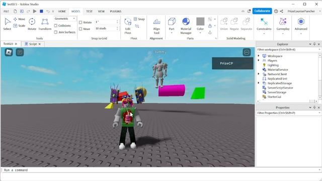 How to Set a Dummy to Anyone that Spawns into the Game (Roblox Studio Beginners Series) (B038) смотреть онлайн