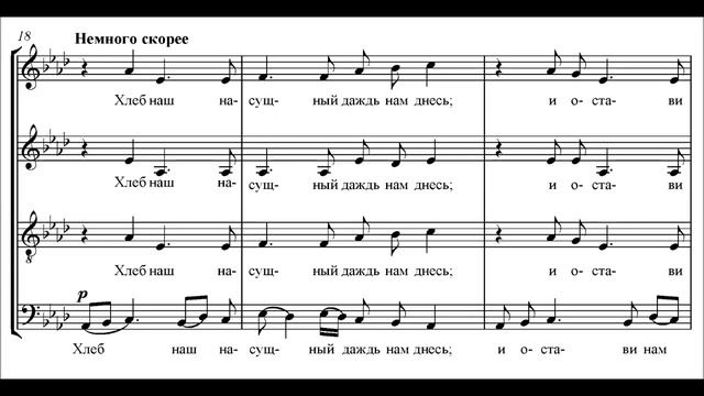 К Шведов Литургия Иоанна Златоуста № 12 Отче наш смотреть онлайн