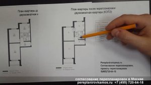 Перепланировка двухкомнатной квартиры в доме серии КОПЭ, часть 2