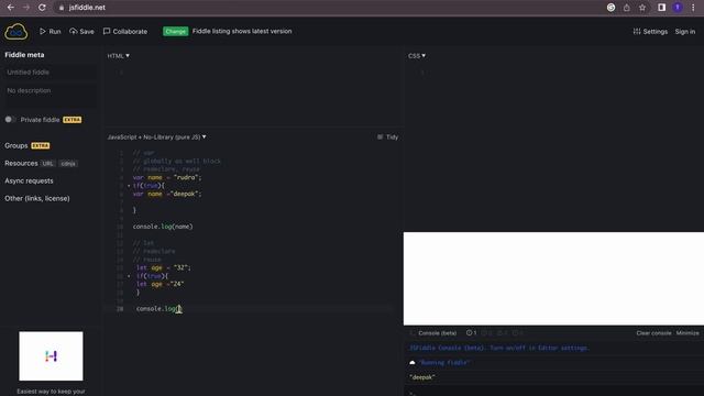 Differences Between Var, Let, and Const - Class: 3 JavaScript