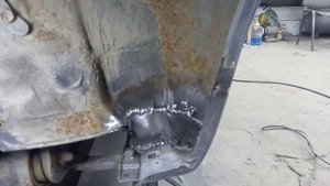 Toyota Corolla Fielder Переварка порогов окончена