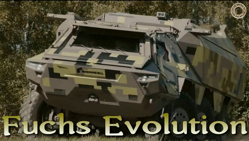 Новый бронеЛис Бундесвера - Fuchs Evolution