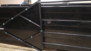 Сани из ПНД со стоячим местом. — сделано в Clipchamp