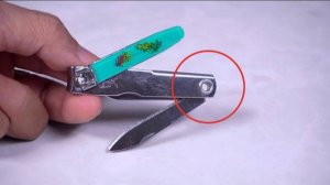 Few people know these secret ideas, Nail Clipper small round hole life Hacks