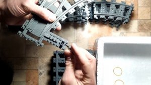Рельсы Lego оригинал vs рельсы аналог Лего. Распаковка и сравнение.