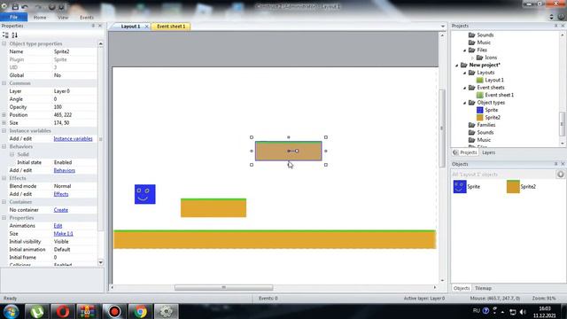 как создать игру в construct 2 смотреть онлайн