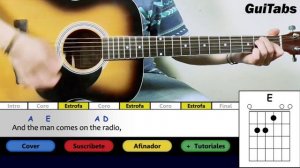 How to play (I CAN'T GET NO) SATISFACTION - The Rolling Stones 👅 / GUITAR Lesson 🎸 / GuiTabs #013 A