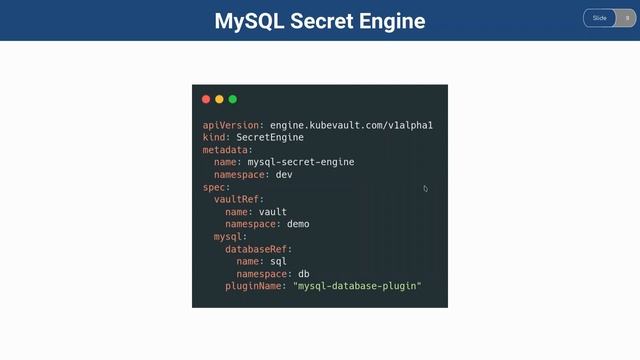 Enable Secret Engine using KubeVault | Tools for running HashiCorp Vault on Kubernetes
