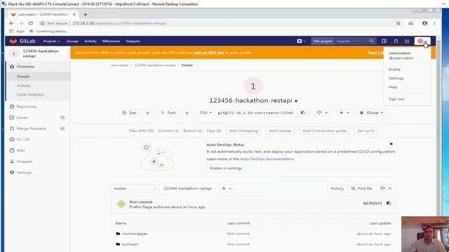 05-GIT-Local to Remote Commit with SSH URL смотреть онлайн