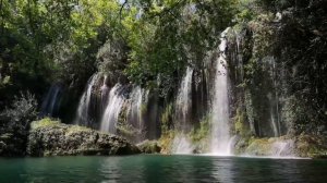 Водопад. Звуки природы. Релакс.