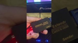 Удлинитель VGA по 1 витой паре до 100 метров (комплект)