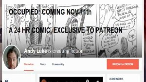 Patreon.com/AndyLuke Year 2 Promo