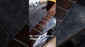 Luthier Vlog 1 - Cambio Parcial De Trastes - Fender CD 100 CE V2