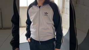 Мужской спортивный костюм адидас Тенис (Серый) Винтаж 80-90-х Adidas Австрия