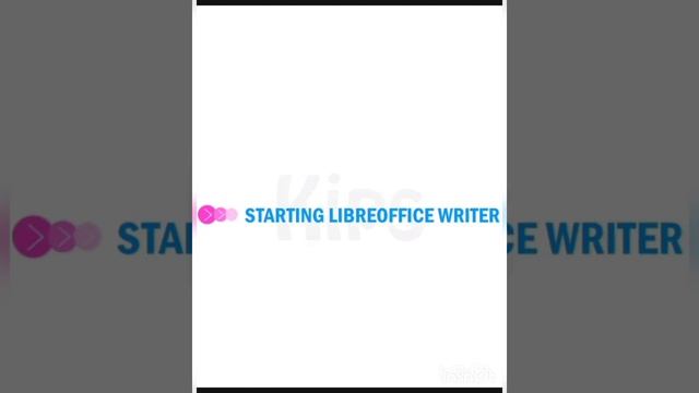 Computer. Class 3 Ch.6 Libre office writer смотреть онлайн