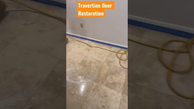 Travertine Restoretion polishing sealing call for your best solutions call 321-420-2213