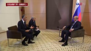 Interview de Vladimir Poutin sur TF1 le 04/06/2014 (Video censuré sur Youtube) - Niooz.fr
