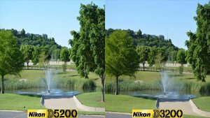 Nikon D5200 vs Nikon D3200