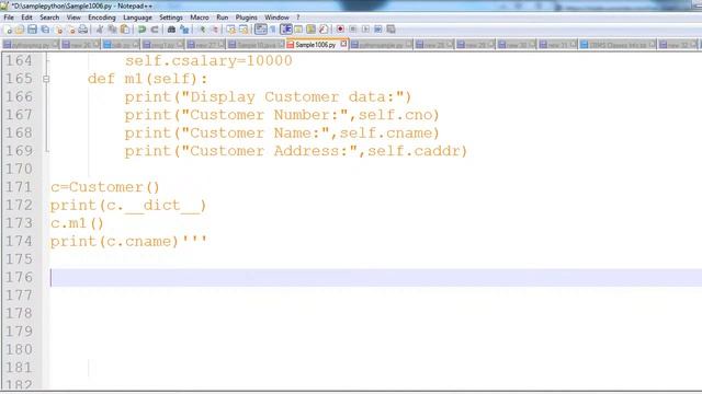 Python OOPS Concepts | Python OOP Tutorial | Python Classes and Objects | Python Tutorial