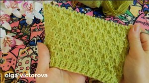 285 РЕЛЬЕФНЫЙ УЗОР СПИЦАМИ Вязание Узоры спицами