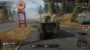 Snowrunner: Исследуем Онтариевщину —  Река Олбани| Сгоревший лес и городок | 2 выпуск