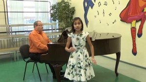 Сумина Евгения  Роберт Шуман «Подснежник»  Перевод  М.Ивенсен