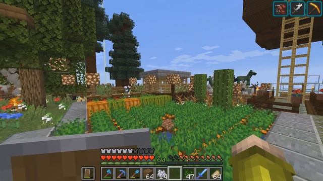 Майнкрафт Скайблок, но у Меня Только ОДИН БЛОК #40 смотреть онлайн