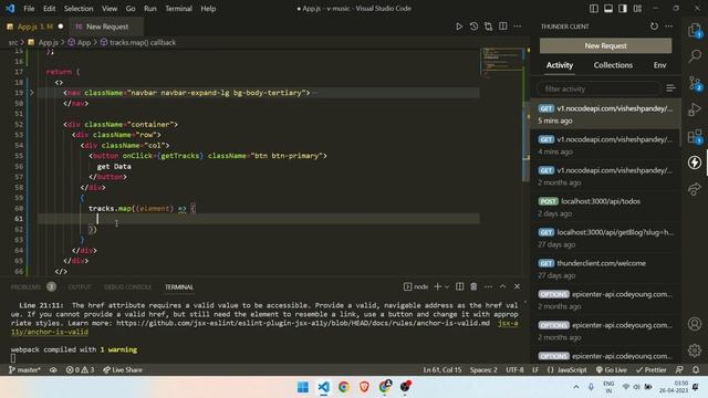 Building a React Spotify App in 1 Hour | React JS Project for beginners | With Source Code #reactjs