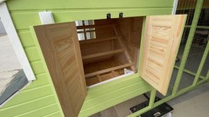 Большой курятник на 10-15 кур