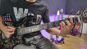 Пример чистого звука с эффектами и без Ibanez Jem Fp2 prestige