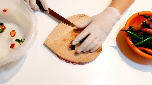 Маринованный острый перец без стерилизации
