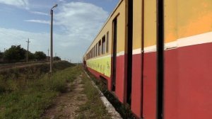 Дизель-поезд Д1-753 на о.п. Скумпия / D1-753 DMU at Skumpia stop