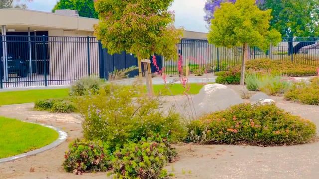 John F kennydy High School Garden | City OF La Palma CA смотреть онлайн